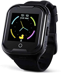 KT11 dětské hodinky s GPS černé
