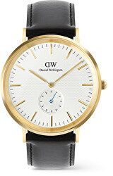 Classic 40 Multi-Eye Sheffield Off White Sunray Gold DW00100868