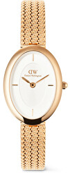 Juliette Braided Mesh White Sunray Rose Gold DW00100883