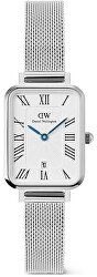 Quadro 20x26 Roman Numerals Date Sterling White Silver DW00100863