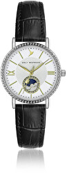 Croco Black Silver EKB-BC001Q18S