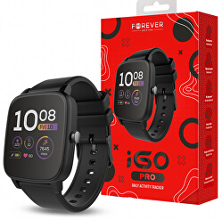 SLEVA - Chytré hodinky Forever IGO PRO JW-200 - Black
