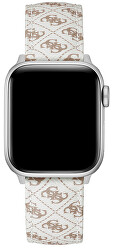 Curea din piele pentru Apple Watch (38 - 41 mm) - White CS2009S1