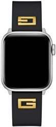 Silikonový řemínek pro Apple Watch (38 - 41 mm) - Black CS2022S2