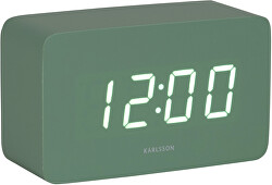 Designové LED hodiny s budíkem KA5983GR