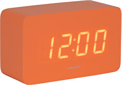Designové LED hodiny s budíkem KA5983OR