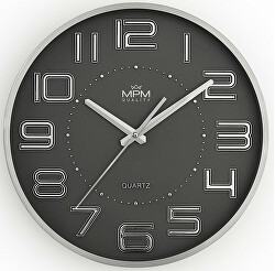 Nástěnné hodiny MPM Metallic Eternity E04.4162.92