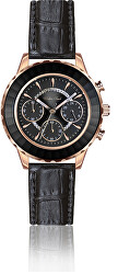Roth Automatic Croco Black Leather WBG-B009R