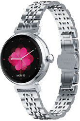 AMOLED Smartwatch DM70 – Silver – Silver - ZĽAVA