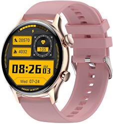 SET AMOLED Smartwatch W80GBNL PRO + pótszíj