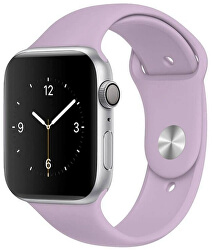 Curea de silicon pentru Apple Watch - Light Violet42/44 mm -S/M