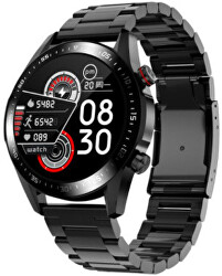 Smartwatch WO21BCKS - Black Steel - SLEVA