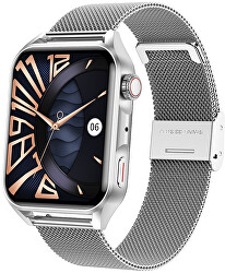 AMOLED Smartwatch W280SRM - Silver
