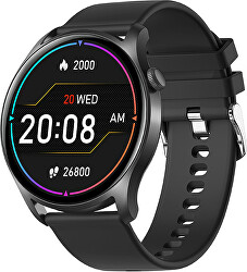 Smartwatch W08P - Black - SLEVA