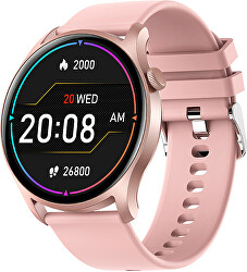 Smartwatch W08P - Pink - SLEVA