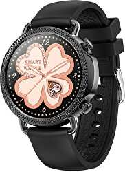 Smartwatch W25P - Black Silicone