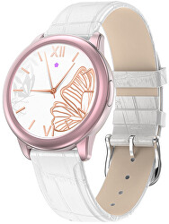 Smartwatch WDT8P - Pink+White