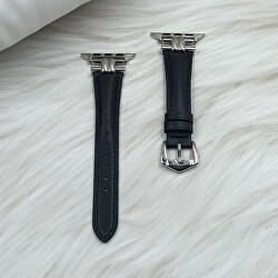 Cinturino in pelle per Apple Watch 38/40/41 mm - Black