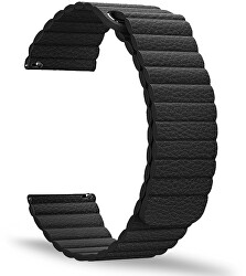 buclă curea pentru ceasuri clasice - Black 22 mm