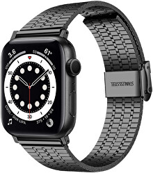 Milánský tah pro Apple Watch 42/44/45/49 mm - Black