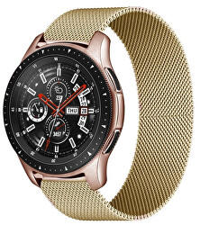 Milánský tah pro Samsung Galaxy Watch - Gold 22 mm