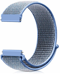 Nylon loop szíj Samsung Galaxy Watch-hoz -  Blue 22 mm