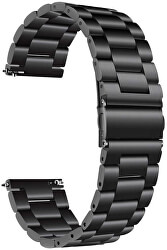Curea de oțel pentru Samsung Galaxy Watch -Negru 22 mm