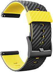 Řemínek pro Suunto 7, Suunto 9, 9 Baro a Spartan Sport - Yellow/Black