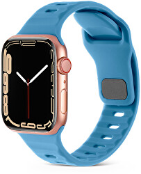 Curea din silicon pentru Apple Watch - 42/44/45/49 mm - Light Blue
