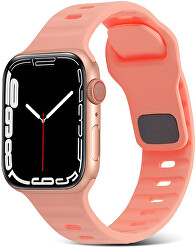 Curea de silicon pentru Apple Watch - 42/44/45/49 mm - Pink