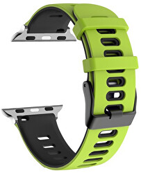 Silikonový řemínek pro Apple Watch - Lime Green 38/40/41 mm