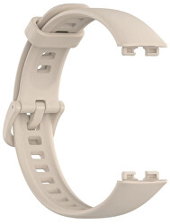 Silikonový řemínek pro Huawei Watch Band 10, 9, 8 - Beige