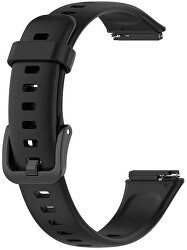 Curea din silicon pentru Huawei Watch Band 7 - Black