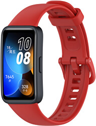 Curea din silicon pentru Huawei Watch Band 8 - Red