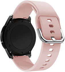 Szilikon szíj Samsung-hoz 20 mm - Beige
