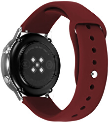 Silikonový řemínek pro Samsung Galaxy Watch 6/5/4 - Wine Red