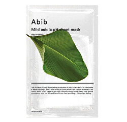 Zklidňující plátýnková maska Mild Acidic pH Heartleaf Fit (Sheet Mask) 30 ml