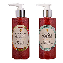 Zuhany- és fürdőgél Cosy Moments (Bath & Shower Gel) 200 ml