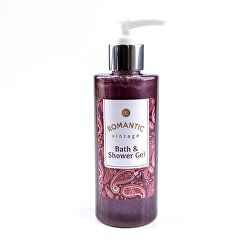 Sprchový a koupelový gel s vůní borůvky Romantic Vintage (Bath & Shower Gel) 200 ml