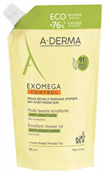 Náhradní náplň do zvláčňujícího sprchového oleje pro suchou pokožku se sklonem k atopickému ekzému Exomega Control (Emollient Shower Oil) 500 ml