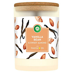 Vonná sviečka Essential Oils Vanilka & sladké mandle 185 g