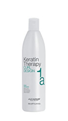 Fluid pre trvalú onduláciu Keratin Therapy Curl Designer (Fluid) 500 ml