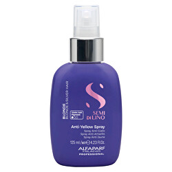 Spray neutralizant pentru tonuri galbene Semi Di Lino Blonde (Anti-Yellow Spray) 125 ml