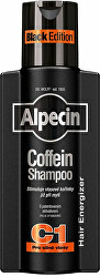 Koffeines sampon hajhullás ellen C1 Black Edition (Coffein Shampoo) 250 ml
