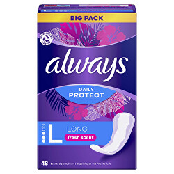 Slipové vložky Daily Protect Long Fresh Scent 48 ks