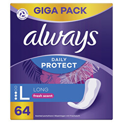 Slipové vložky Daily Protect Long Fresh Scent 64 ks