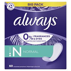 Slipové vložky Normal Fresh&Protect 60 ks