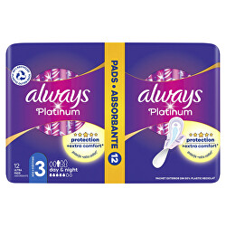 Hygienické vložky Ultra Platinum Night Duo 12 ks