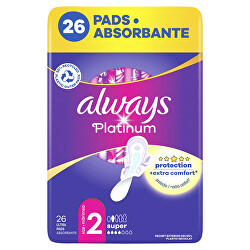 Hygienické vložky Ultra Platinum Super 26 ks