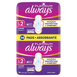 Hygienické vložky Ultra Platinum Super Duo 14 ks